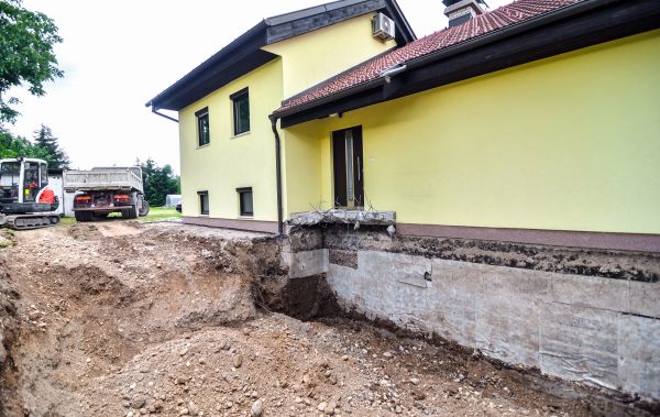 Concrete Settlement Repair in Wilkes Barre