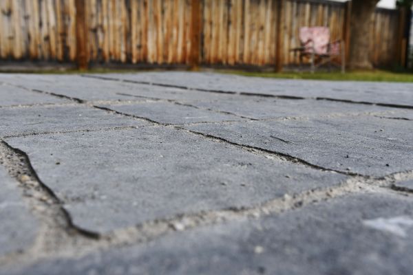 Sunken Patio Repair in Wilkes Barre